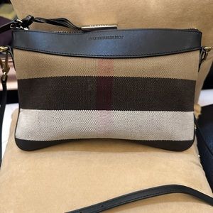 Authentic Burberry cross body bag.